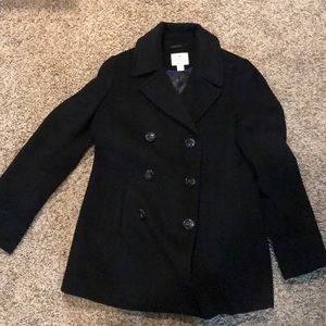 St. John’s Bay black peacoat